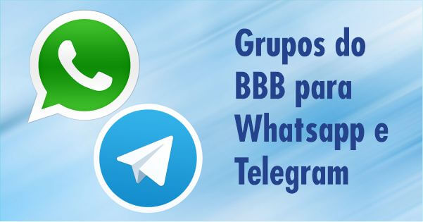 Grupos BBB22 Whatsapp e Telegram